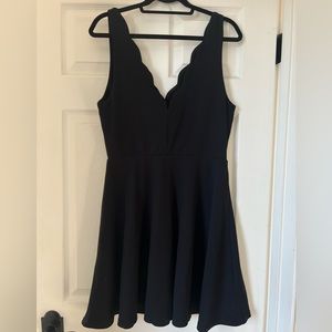 Twik Scalloped Dress